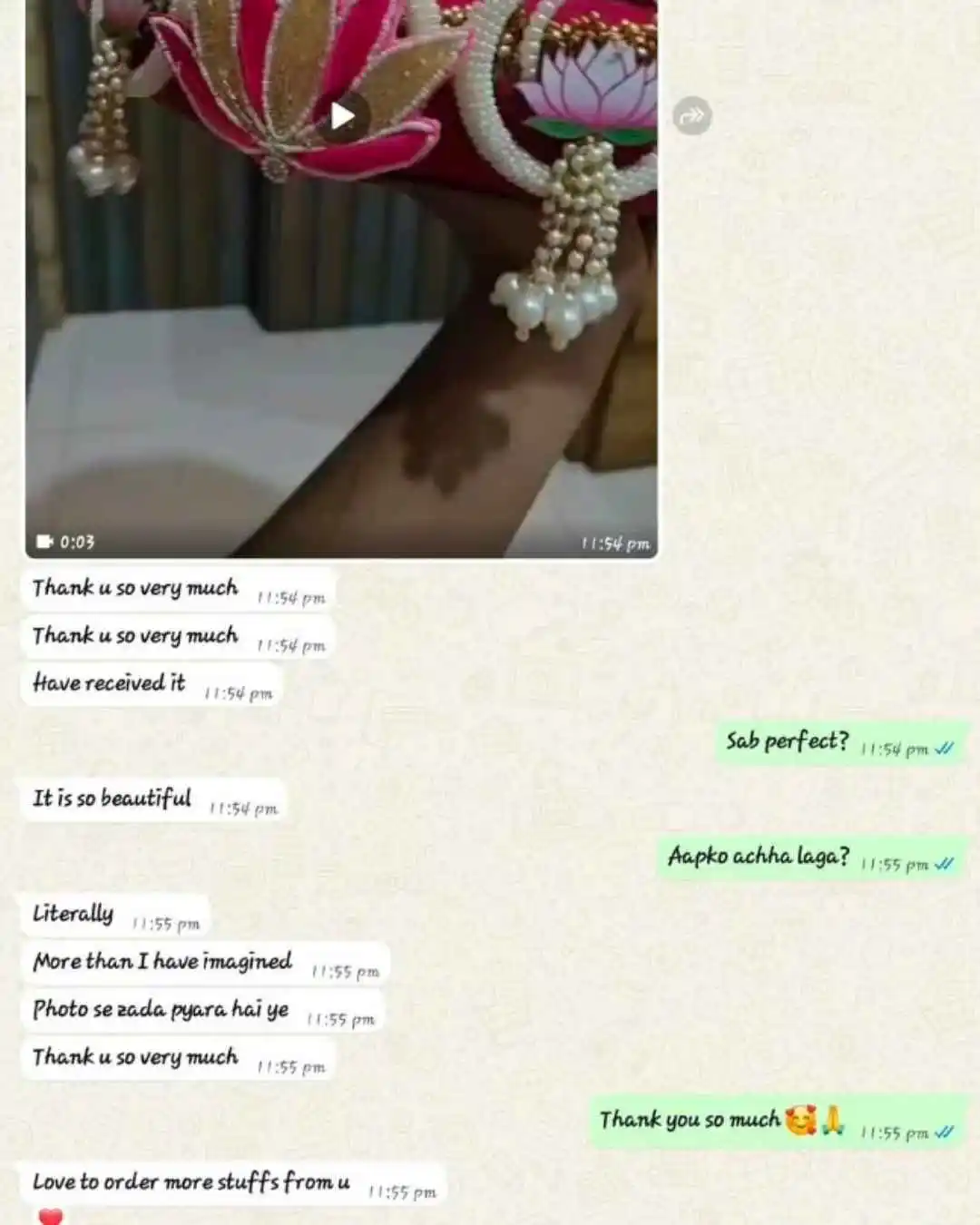 New Design Laddu Gopal Poshak Customer Review